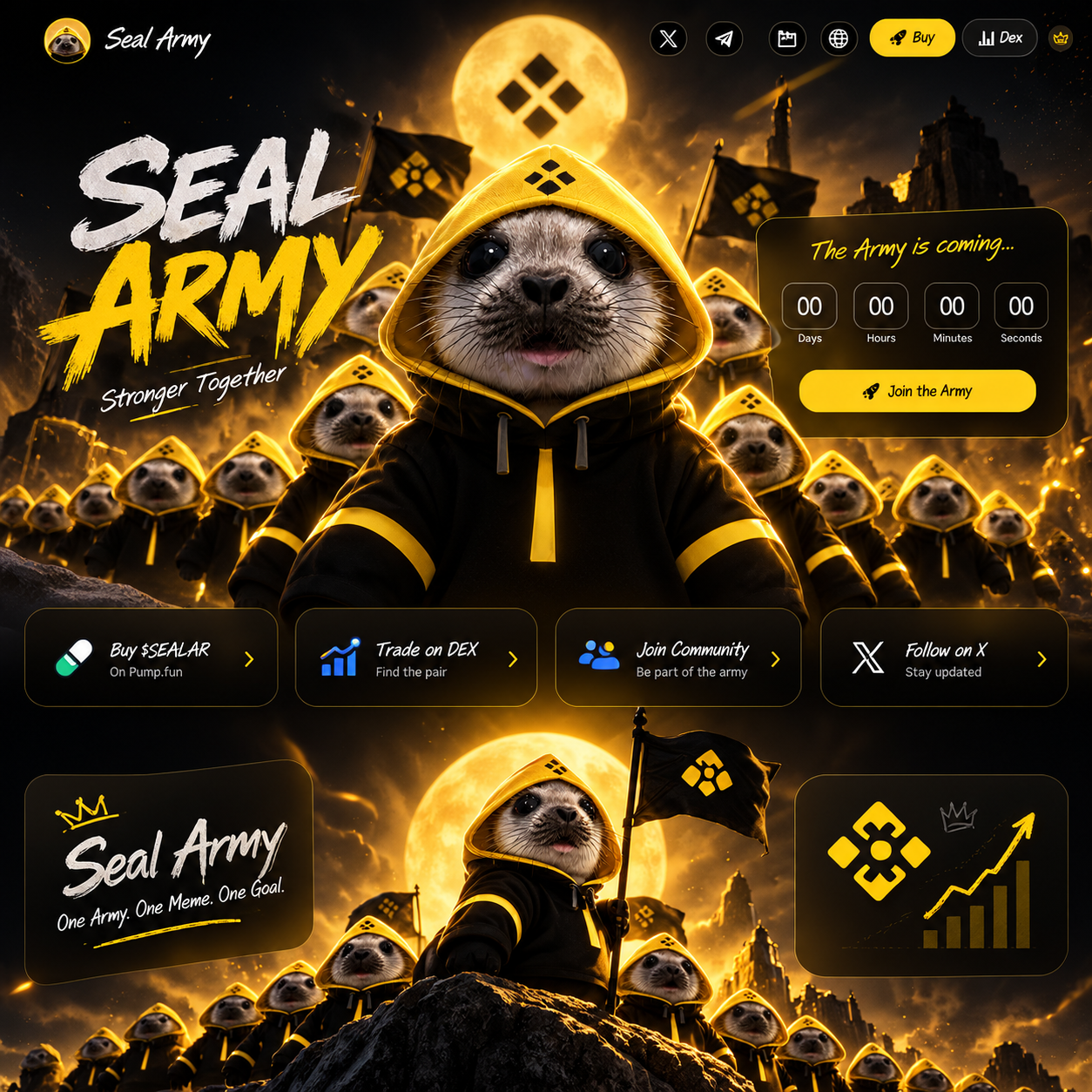 Seal Army command poster